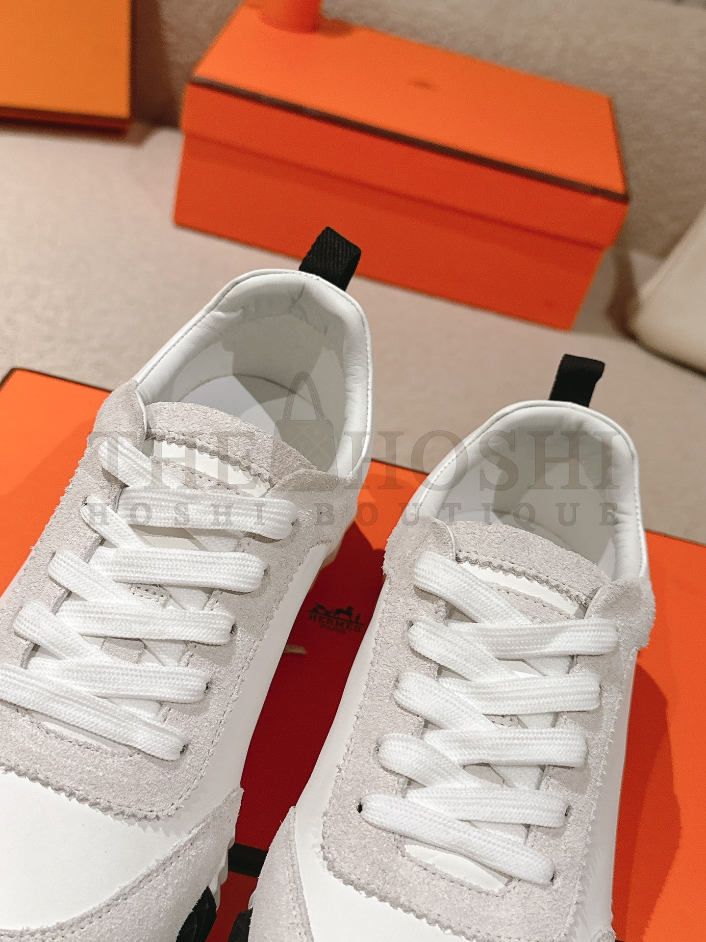 H**me5 Bouncing Sneakers In White Canvas Master Quality