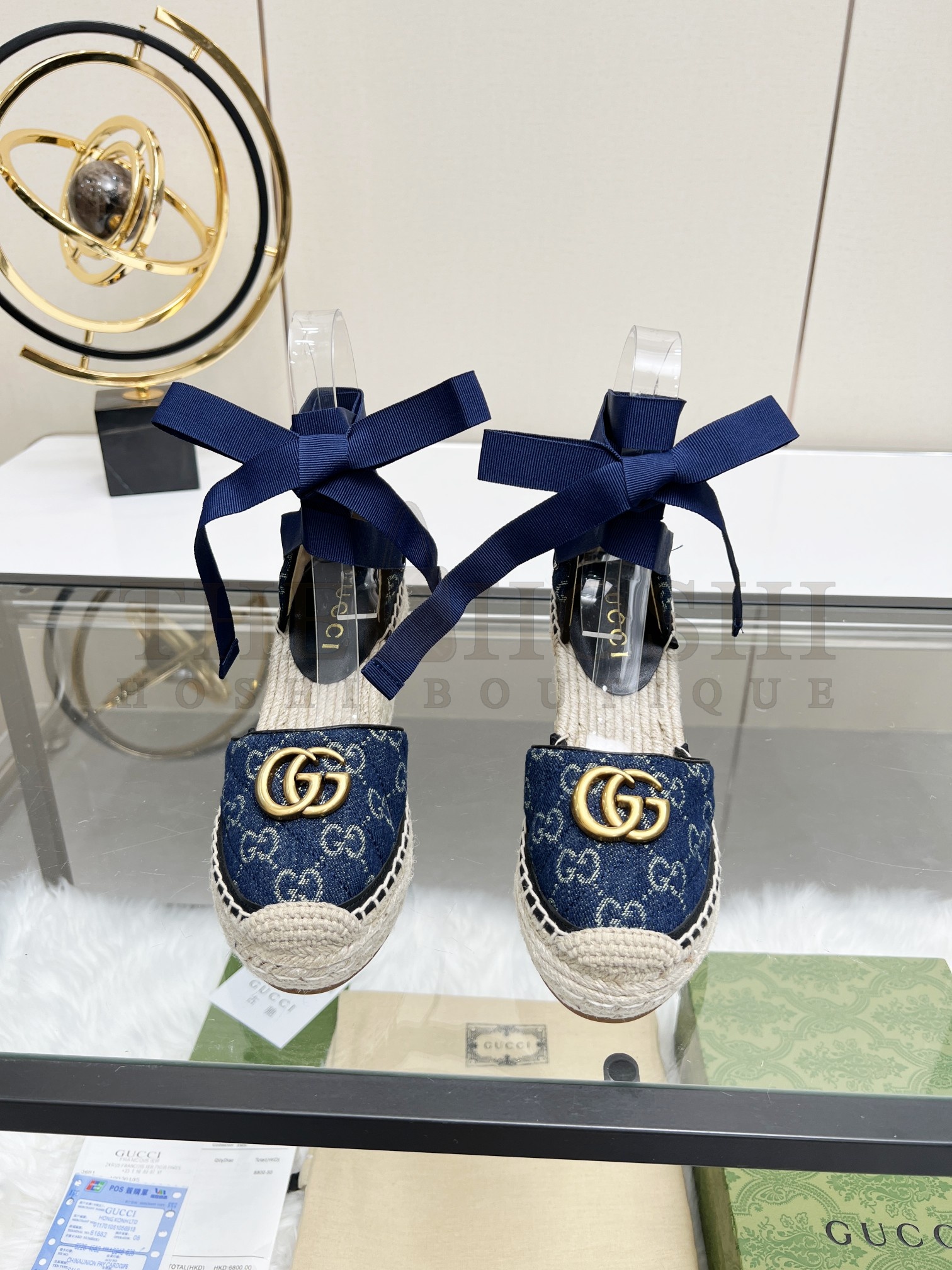 Gvc*1 GG Wedge Espadrille Sandals 35-42 P230233 Master Quality