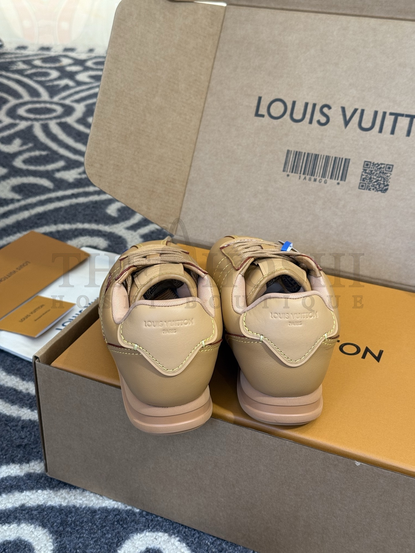 L0vis Vvtt0n LV x Nigo Butterscotch FW25 Monogram Calfskin Sneakers 35-45 Master Quality