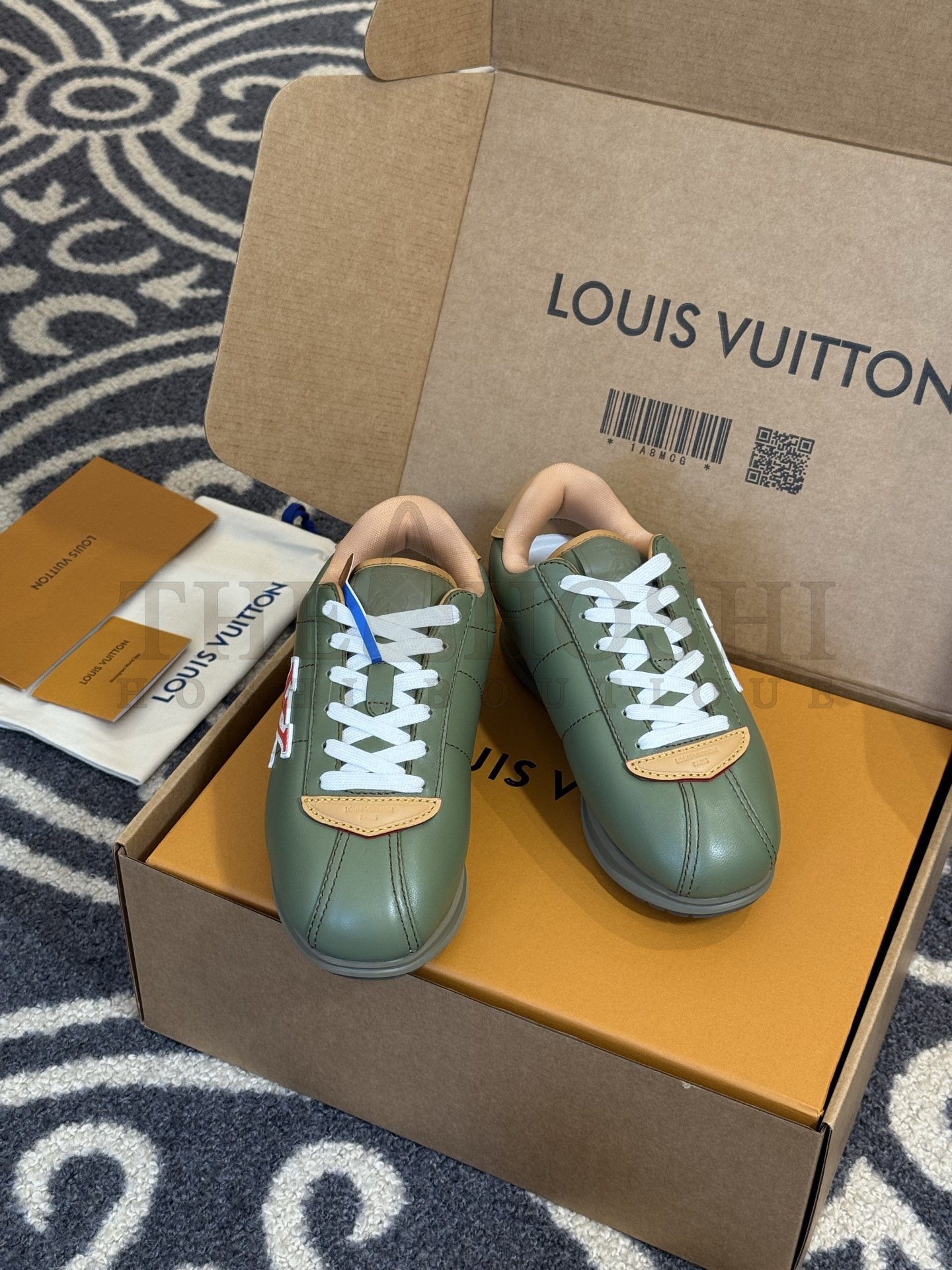 L0vis Vvtt0n LV x Nigo Butterscotch FW25 Monogram Calfskin Sneakers 35-45 Master Quality
