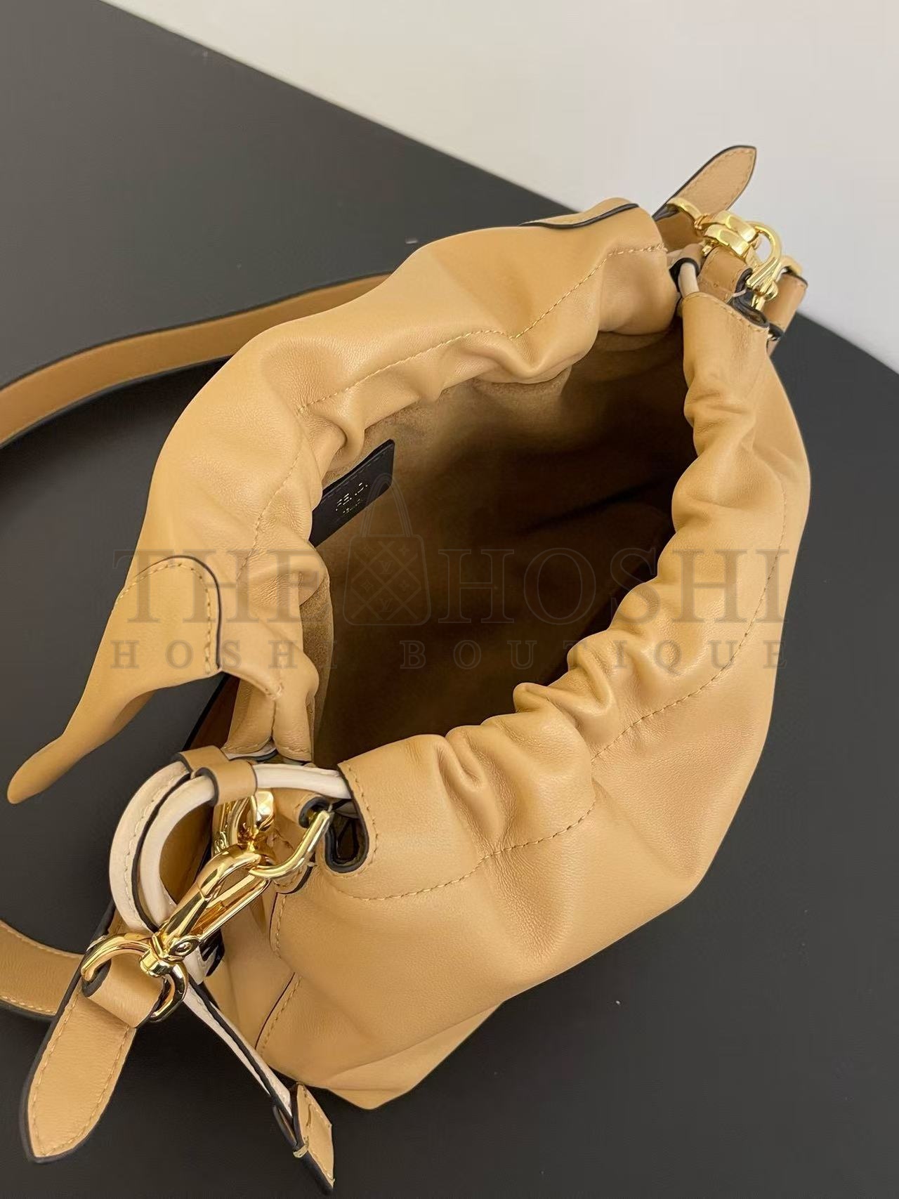 F**di FF Mamma Baguette Leather Shoulder Bag 16*10*13cm/26.5*8.5*18cm/31.5x12x22cm Master Quality