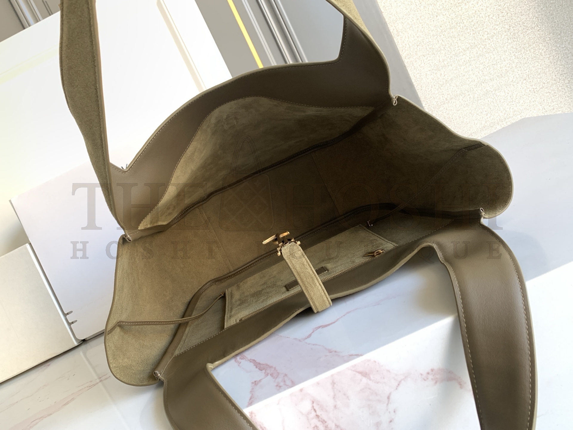 Sa1nt Lau*nt Bea Y51 Cabas Tote Bag in Suede Master Quality