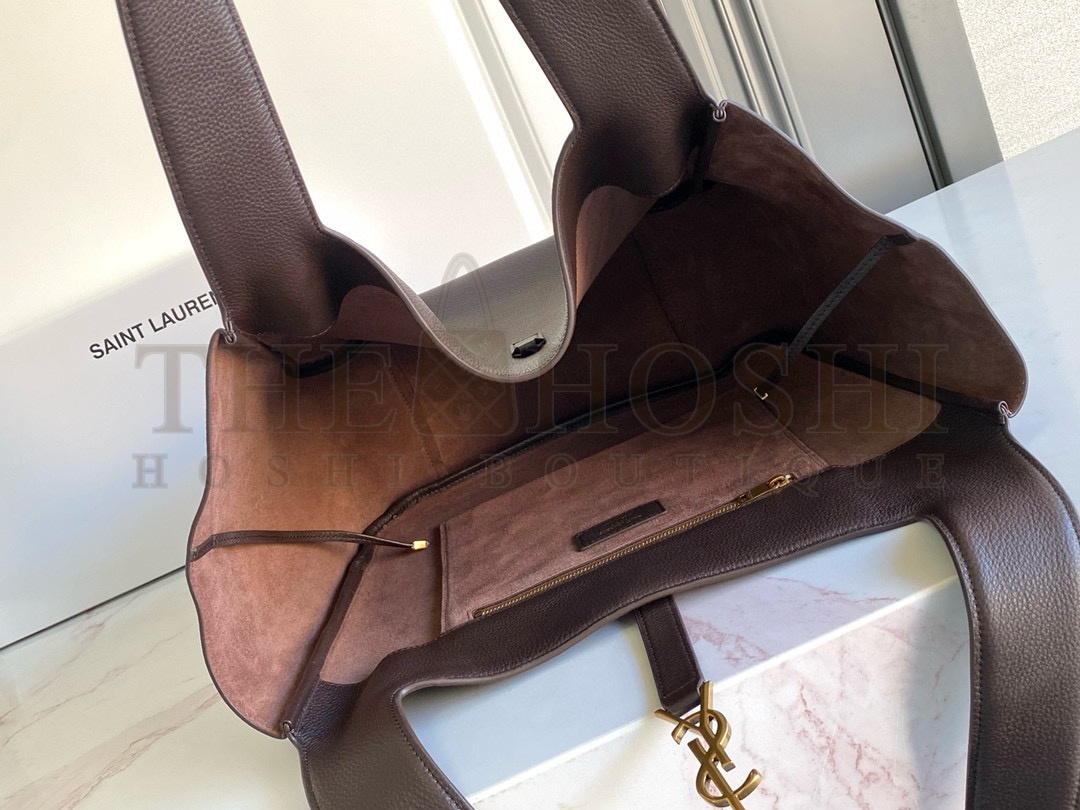 Sa1nt Lau*nt Bea Y51 Cabas Tote Bag in Leather Master Quality