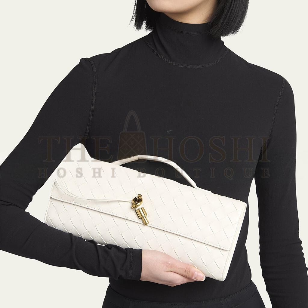 B0tt*ga Ven*ta ANDIAMO CLUTCH 741511VCPP37341 (31*13*3cm) Master Quality