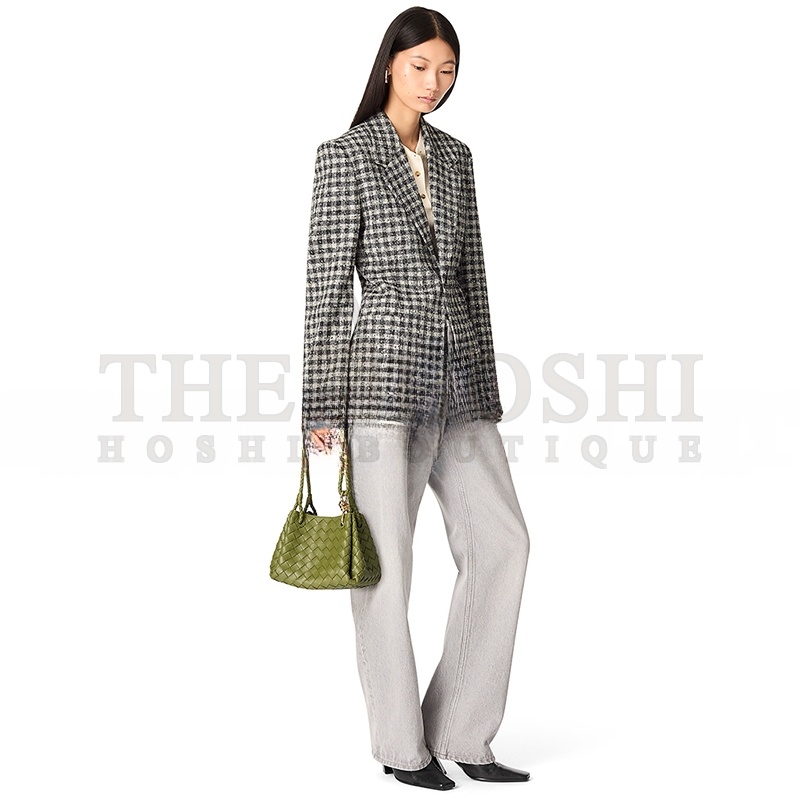 B0tt*ga Ven*ta SMALL PARACHUTE SHOULDER BAG 796569VCPPT2498 (21*17*16.5cm) Master Quality