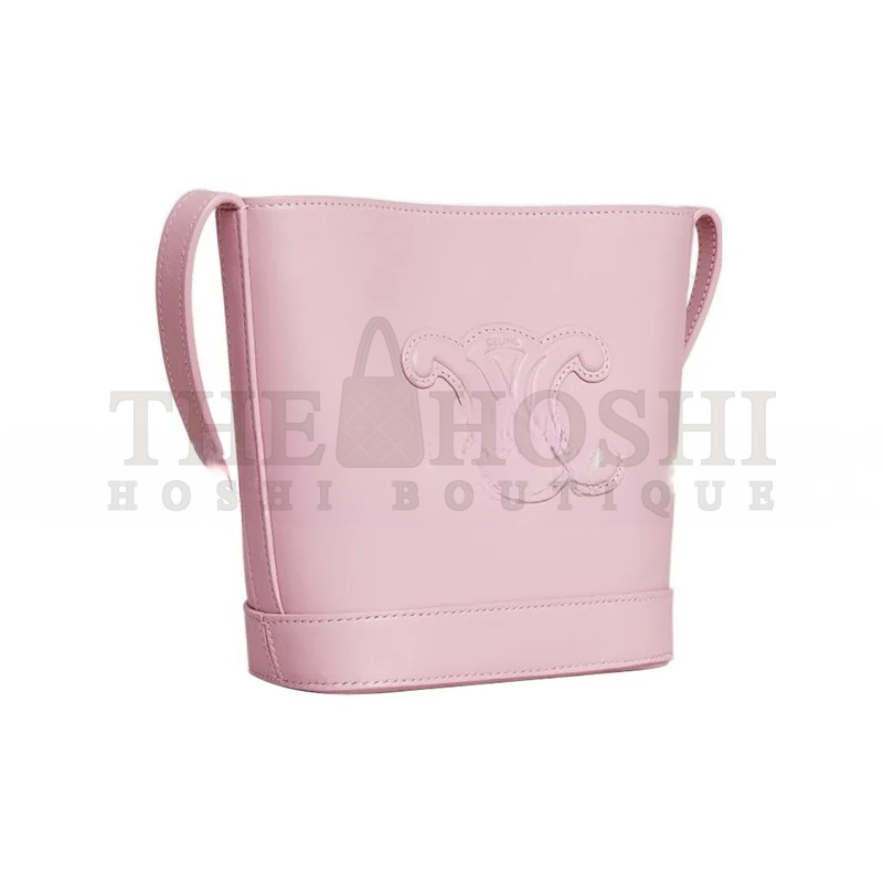 Ce1i*e MINI BUCKET BAG IN CUIR TRIOMPHE SMOOTH COWHIDE 1004333DU3.24LP (19.5*16*7cm) Master Quality