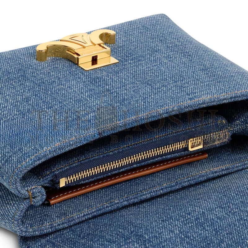 Ce1i*e TEEN NINO BAG IN DENIM 118112GFF.05DT (20.5*13*8cm) Master Quality