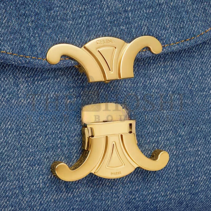 Ce1i*e TEEN NINO BAG IN DENIM 118112GFF.05DT (20.5*13*8cm) Master Quality