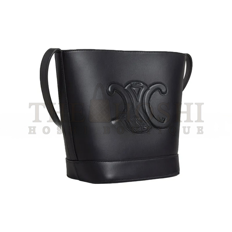 Ce1i*e SMALL BUCKET BAG IN CUIR TRIOMPHE SMOOTH COWHIDE 198243DU3.38NO (22*18*13cm) Master Quality