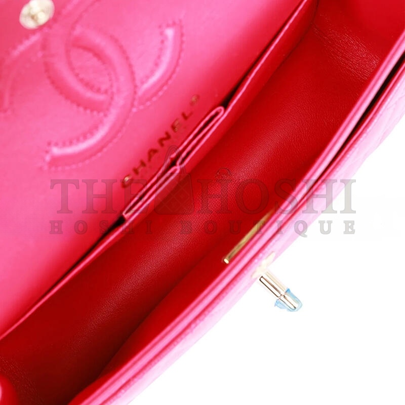 Ch**el CAVIAR QUILTED SMALL DOUBLE FLAP 1564958 (23*13*6cm) Master Quality