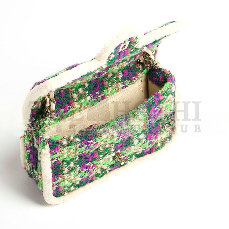 Ch**el LARGE FLAP BAG AS5686 (26.5*16.5*9cm) Master Quality