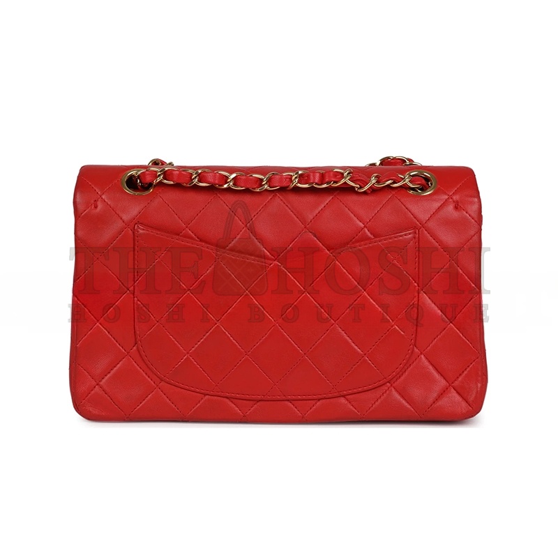 Ch**el SMALL CLASSIC DOUBLE FLAP RED 1190960 (23*15*6.5cm) Master Quality