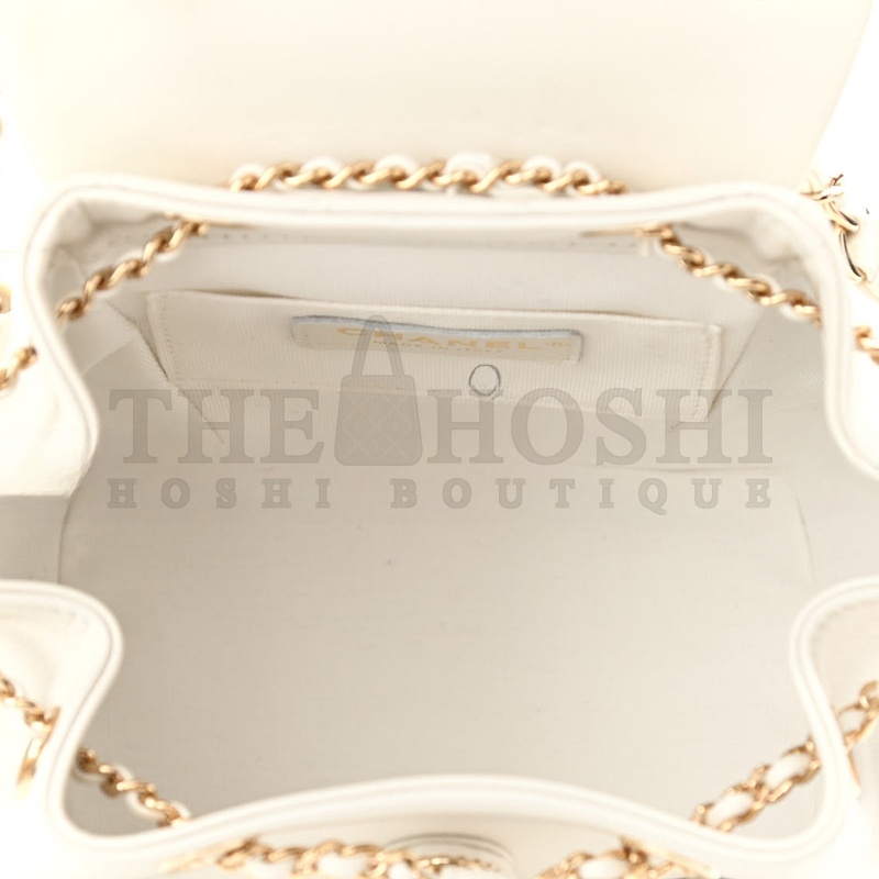 Ch**el SMALL DUMA DRAWSTRING BACKPACK 1161566 (19*17*12cm) Master Quality