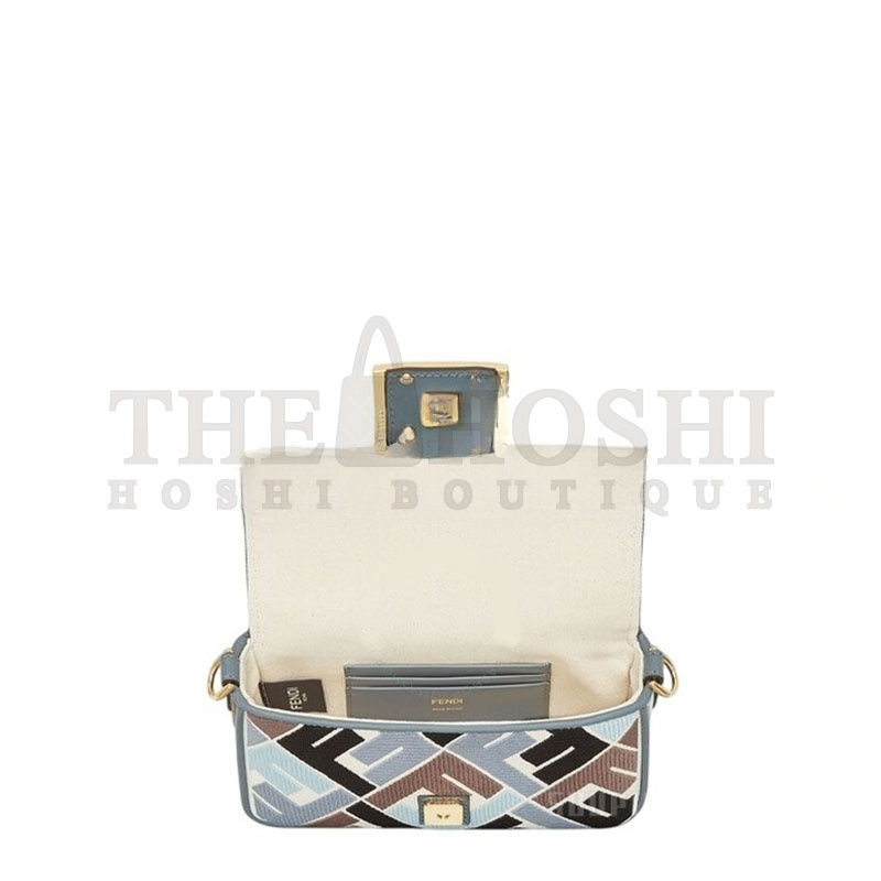 F**di FF MINI BAGUETTE BAG 8BS017ARC2F1OPK (19.5*11*5cm) Master Quality
