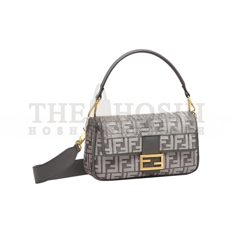 F**di BAGUETTE CROSSBODY SHOULDER BAG 8BR600ALUNF1J41 (27*15*6cm) Master Quality