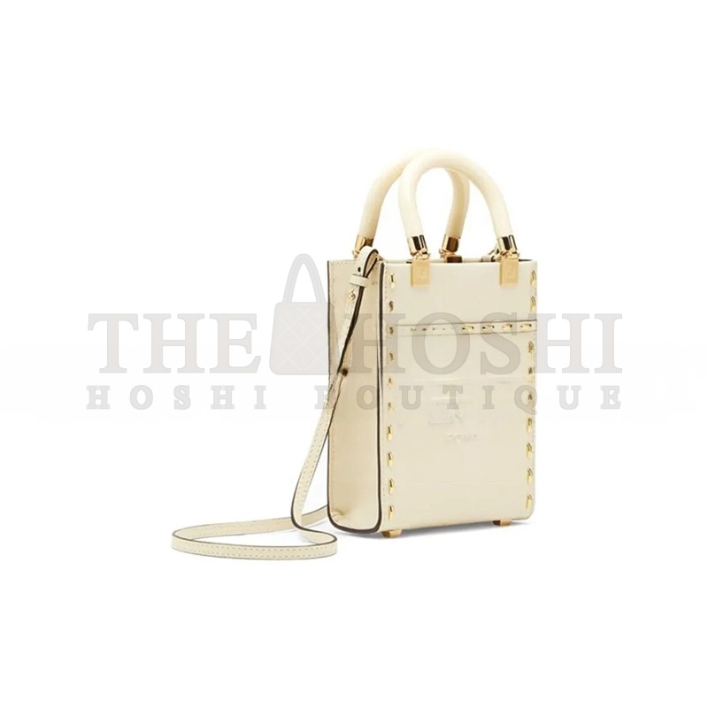 F**di SUNSHINE MINI TOTE SHOULDER CROSSBODY BAG 8BS051AHN3F1FIR (18*13*6.5cm) Master Quality