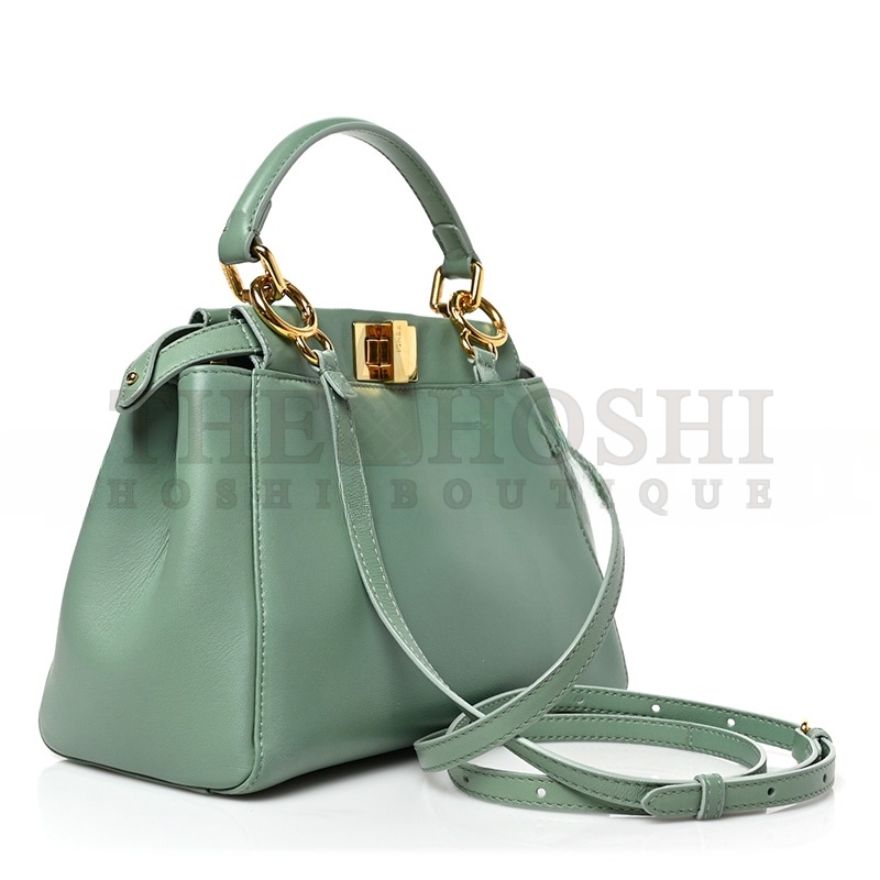 F**di FF NAPPA MINI PEEKABOO ICONIC SATCHEL  (23*18*11cm) Master Quality