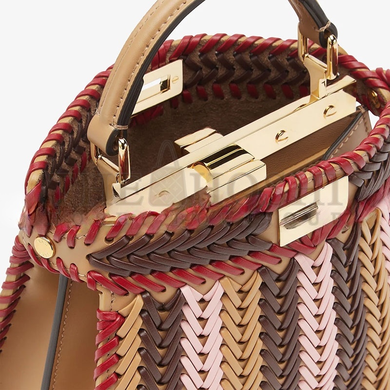 F**di PEEKABOO ISEEU PETITE 8BN335AS7EF1PPW (20*15.5*11cm) Master Quality