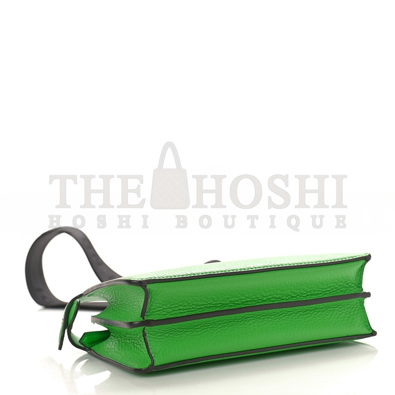 F**di CUOIO ROMANO VITELLO COVER BI-COLOR PEEKABOO I SEE U X CROSS SATCHEL TOMATILLO (23*14.5*6cm) Master Quality