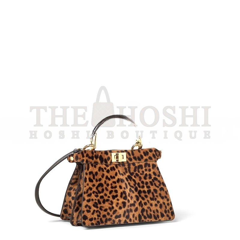 F**di PEEKABOO ISEEU PETITE PRINTED CAVALLINO CALFSKIN BAG 8BN335AYD4F0A6E (20*15.5*11cm) Master Quality