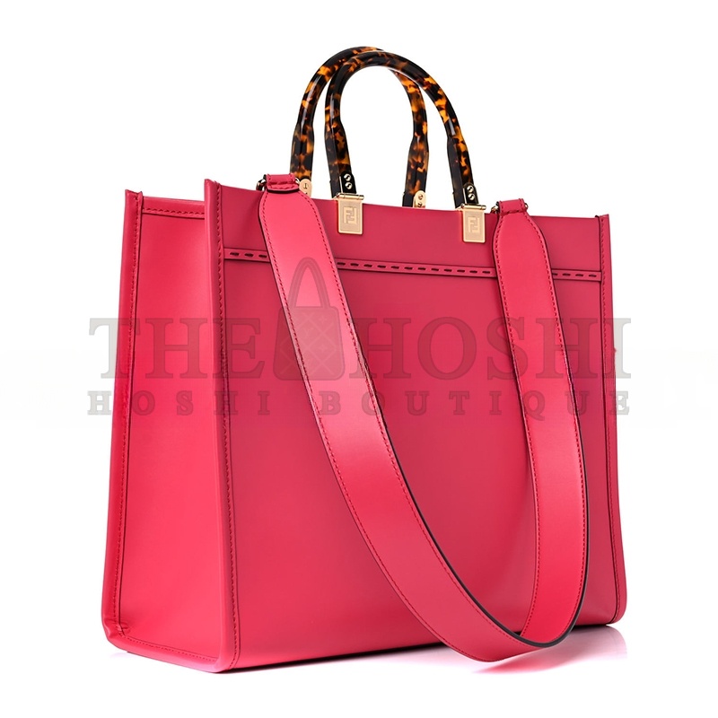 F**di EMBOSSED MEDIUM F**di SUNSHINE SHOPPER TOTE (36*32*13cm) Master Quality