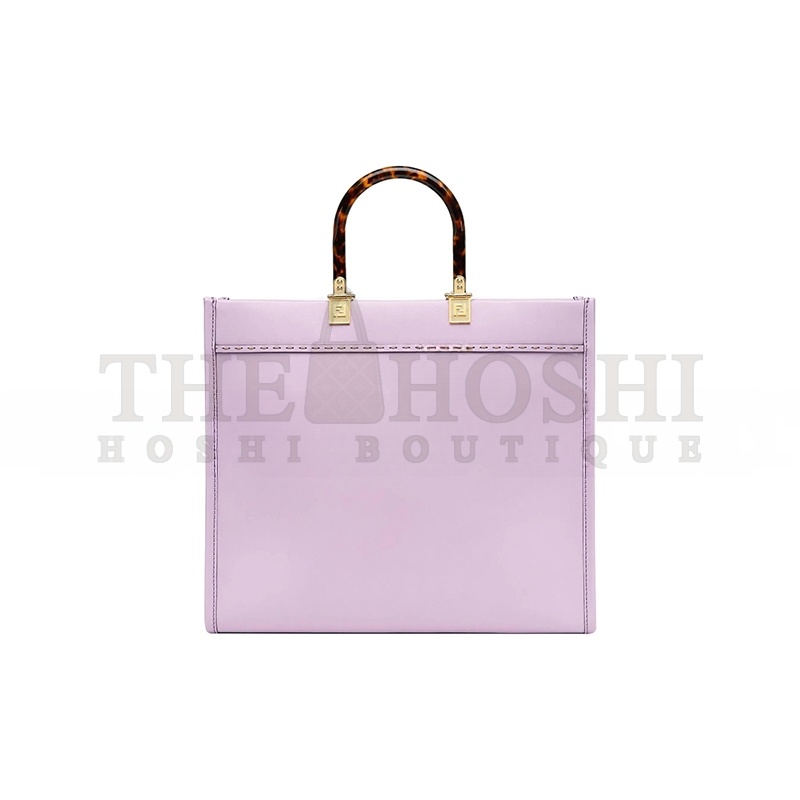 F**di SUNSHINE MEDIUM LEATHER TOTE IN PURPLE 8BH386ABVLF1HOV (35*31*17cm) Master Quality