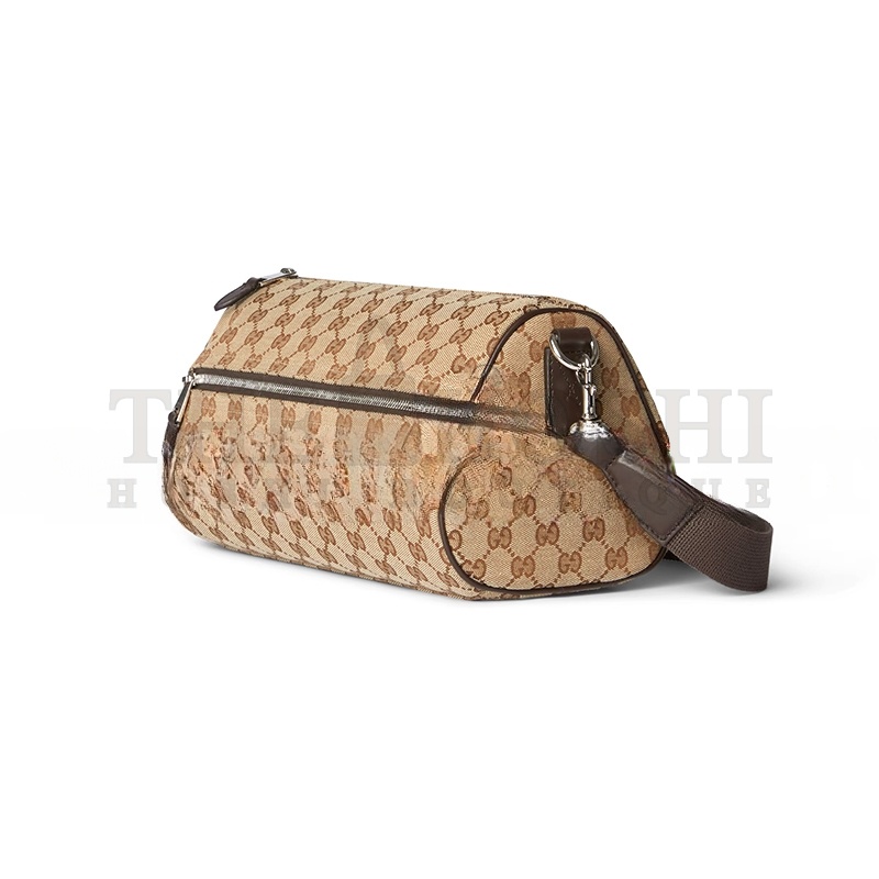 Gvc*1 GG CANVAS SMALL CYLINDER BAG ‎‎834455 (30*16*16cm) Master Quality