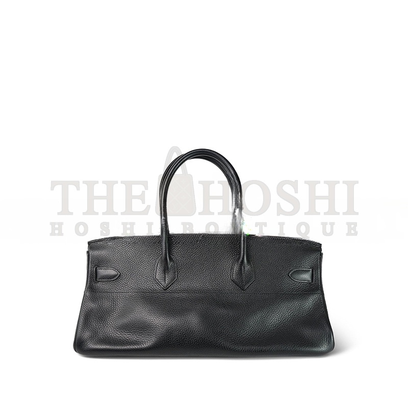 H**me5 SHOULDER BIRKIN 42 JPG NOIR CLEMENCE GOLD PLATED 436528 (42*20*18cm) Master Quality