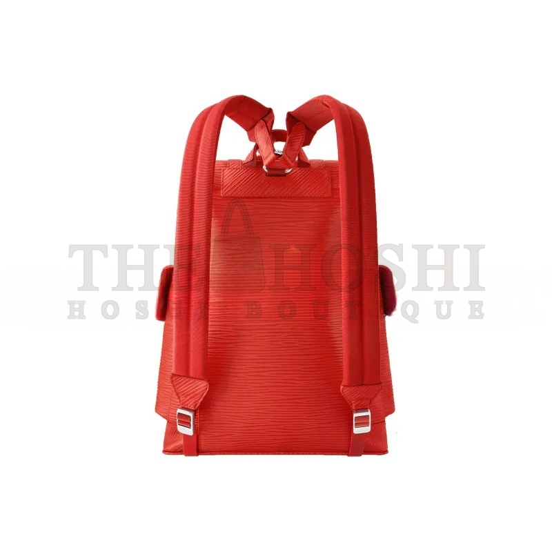 L0vis Vvtt0n CHRISTOPHER MM VERMILLION RED M23764 (44*38*21cm) Master Quality