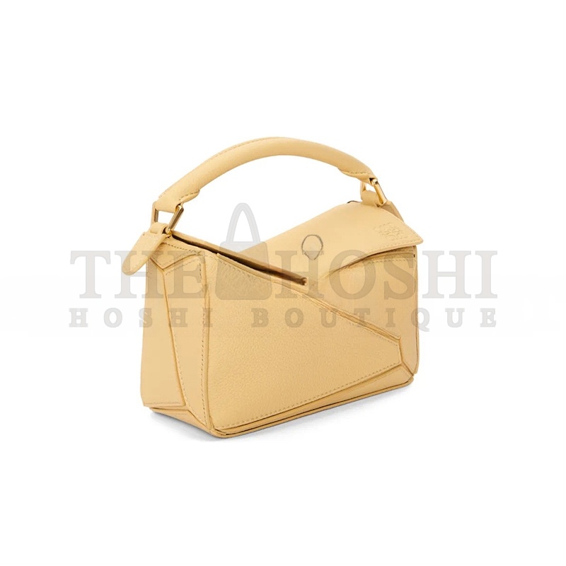 L0ew* MINI PUZZLE BAG IN SOFT GRAINED CALFSKIN 061838-3 (18*12.5*8cm) Master Quality