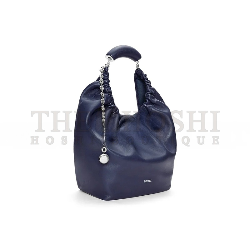 L0ew* MEDIUM SOFT NAPPA SHEEP LEATHER SQUEEZE BAG A914Q37X01-4467 (34*33*13.5cm) Master Quality