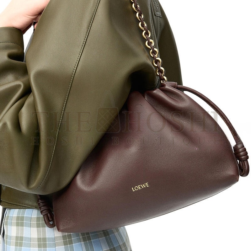 L0ew* MEDIUM FLAMENCO PURSE IN MELLOW NAPPA LAMBSKIN A411FCRX75 (30*20*10.5cm) Master Quality