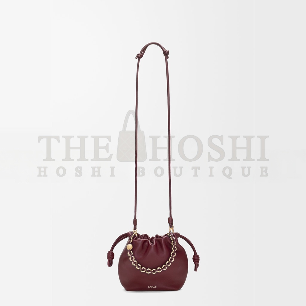 L0ew* MINI FLAMENCO PURSE BAG IN MELLOW NAPPA LAMBSKIN 0010976835 (23*17*5.5cm) Master Quality