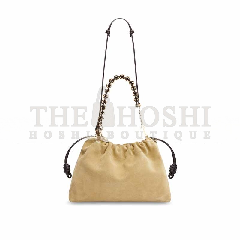 L0ew* LARGE FLAMENCO PURSE SUEDE CALFSKIN A411FPDX12GOLD (41*26*9cm) Master Quality