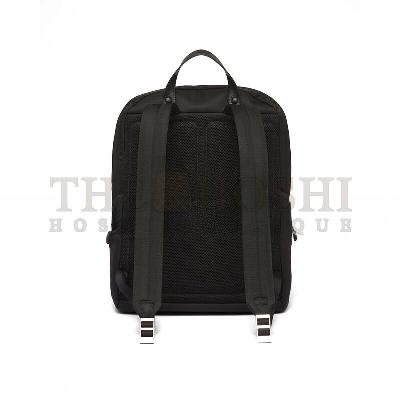 Pra*a RE-NYLON AND SAFFIANO LEATHER BACKPACK 2VZ104 (39*30*17cm) Master Quality