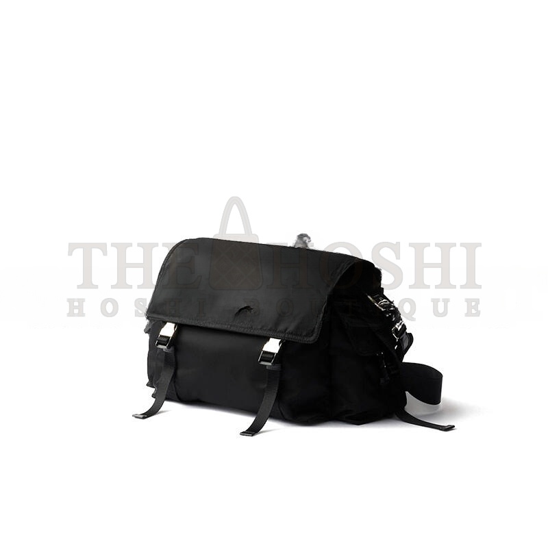 Pra*a EXPLORE RE-NYLON AND LEATHER BAG 2VD082 (42*22*20cm) Master Quality