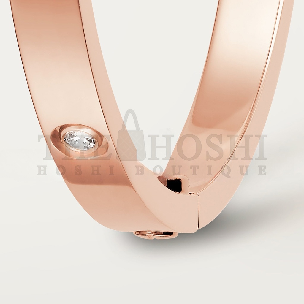 Ca*t1er  LOVE BRACELET, SMALL MODEL, 10 D1am0ndS  B6047917 Master Quality