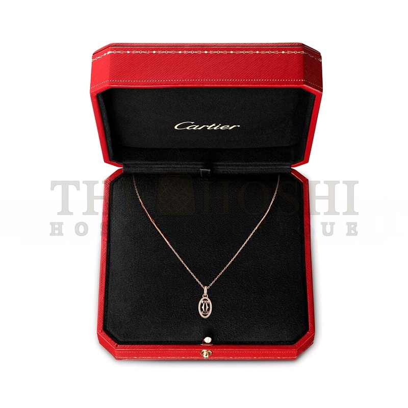 Ca*t1er LOGO NECKLACE B7219300 Master Quality