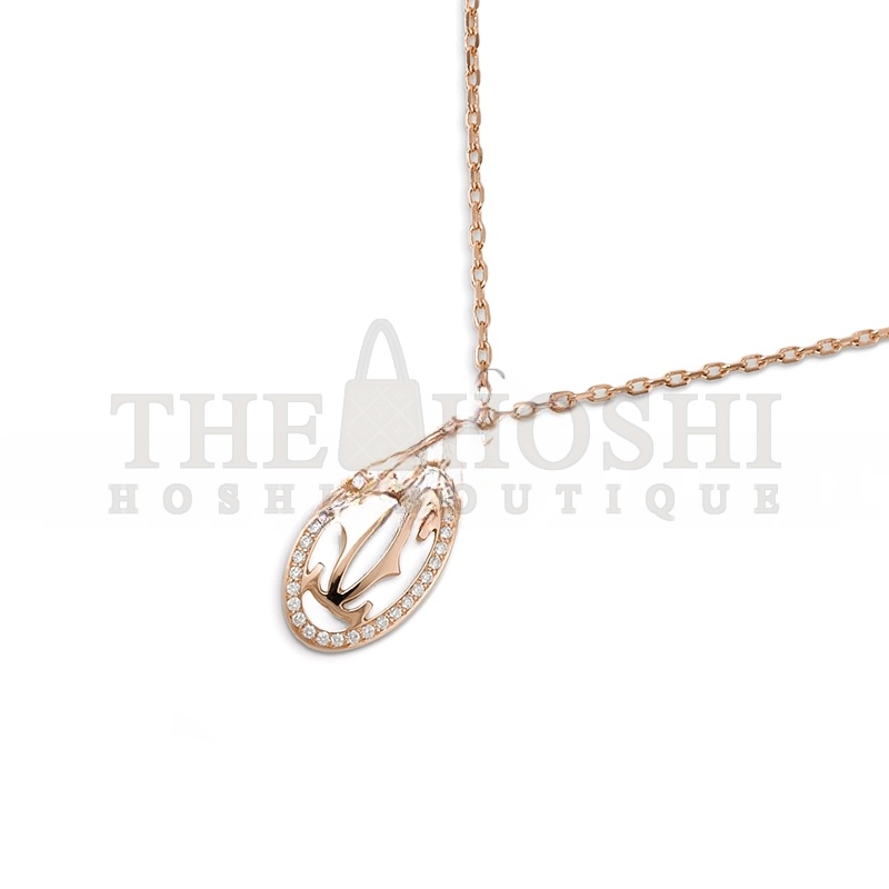 Ca*t1er LOGO NECKLACE B7219300 Master Quality