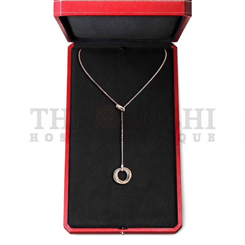 Ca*t1er TRINITY NECKLACE B7058500 Master Quality