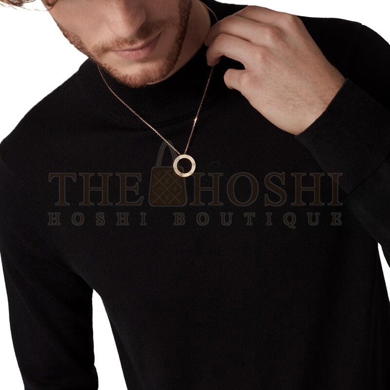 Ca*t1er LOVE NECKLACE, 3 D1am0ndS B7014500 Master Quality