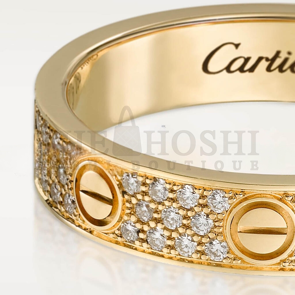 Ca*t1er  LOVE WEDDING BAND, D1am0nd-PAVED B4083300 Master Quality