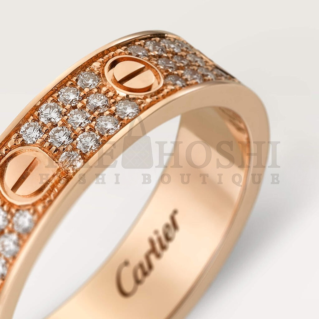 Ca*t1er  LOVE WEDDING BAND, D1am0nd-PAVED B4085800 Master Quality