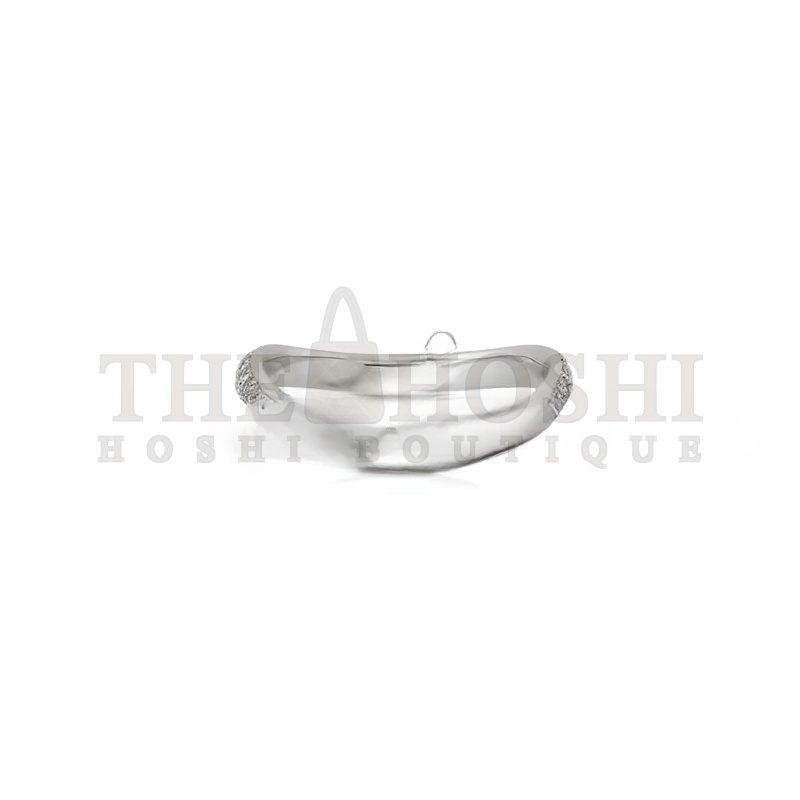 Ca*t1er TRINITY RUBAN WEDDING RING, WIDTH 2.5 MM, PAVED B4099400 Master Quality