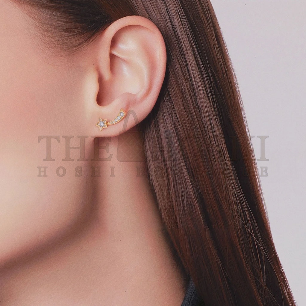 Ch**el ÉTOILE FILANTE EARRINGS J11731 Master Quality