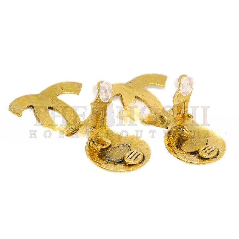 Ch**el QUILTED CC DANGLE EARRINGS Master Quality