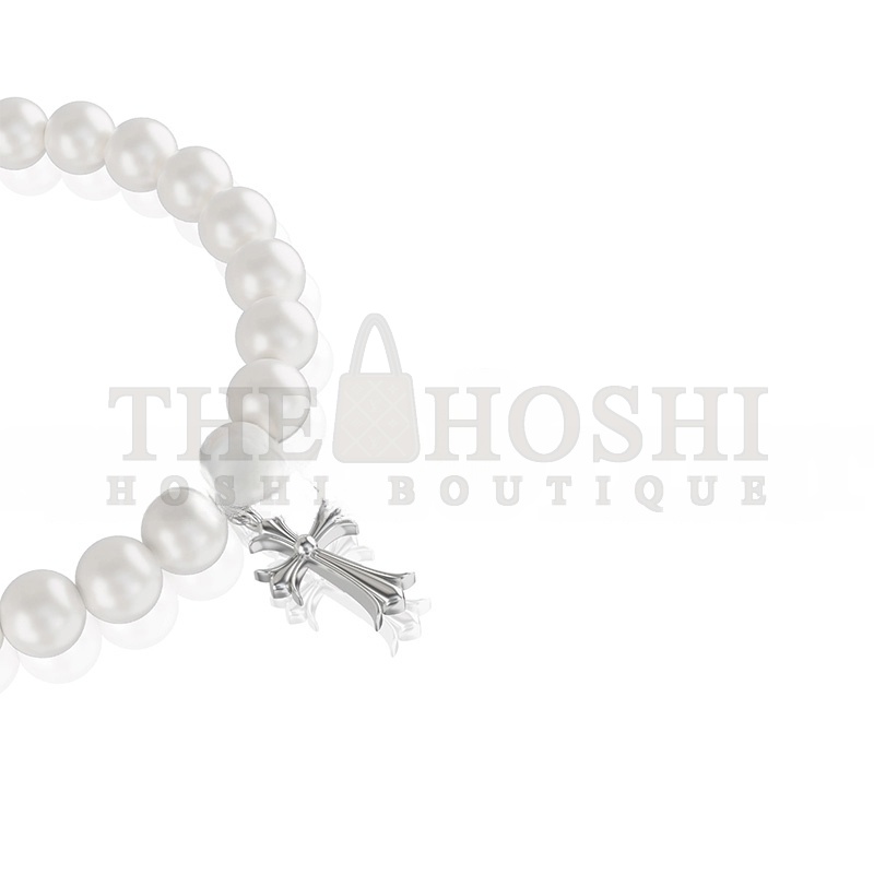 Ch*0me He**ts CROSSED PEARLS BRACELET Master Quality