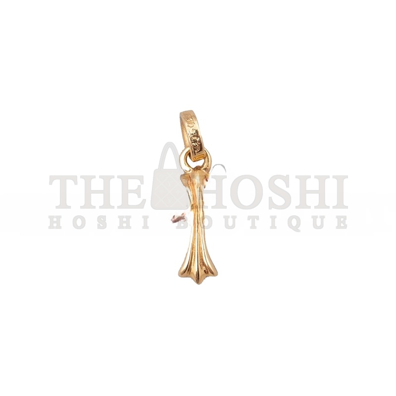 Ch*0me He**ts 22K PAVÉ PINK SAPPHIRE BABY FAT PENDANT Master Quality