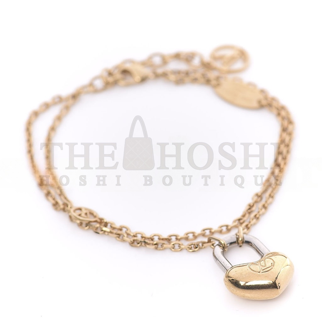 L0vis Vvtt0n LV CRAZY IN LOCK BRACELET GOLD SILVER M1583A Master Quality