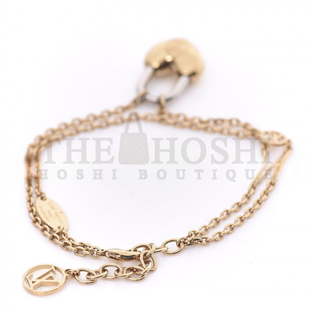 L0vis Vvtt0n LV CRAZY IN LOCK BRACELET GOLD SILVER M1583A Master Quality